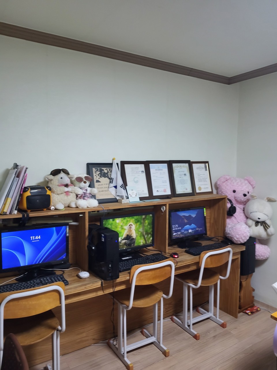 개별 컴퓨터 학습 부스